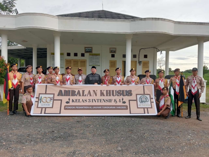 Santri PMAT Al-Jauhar Tungkaran Ikuti Kegiatan Ambalan Khusus di Jorong