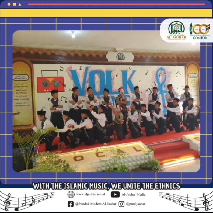 Santri Pondok Modern Al-Jauhar Tungkaran Meriahkan Lomba Nasyid dan Vocal Group Antar Kamar